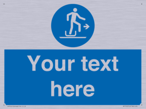 Custom Alighting from a toboggan to the right